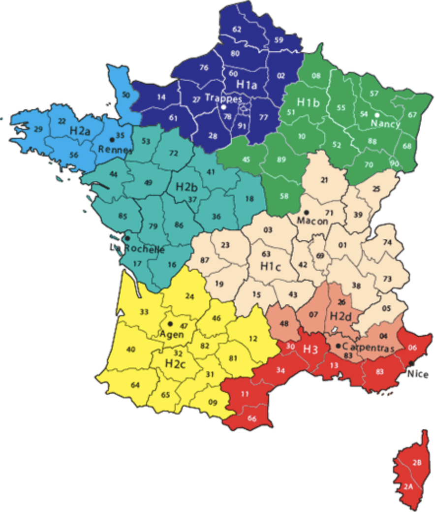 Carte de france